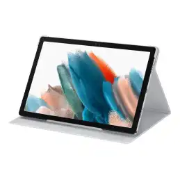 Samsung EF-BX200 - Étui à rabat pour tablette - argent - pour Galaxy Tab A8 (EF-BX200PSEGWW)_2